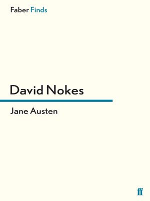 cover image of Jane Austen